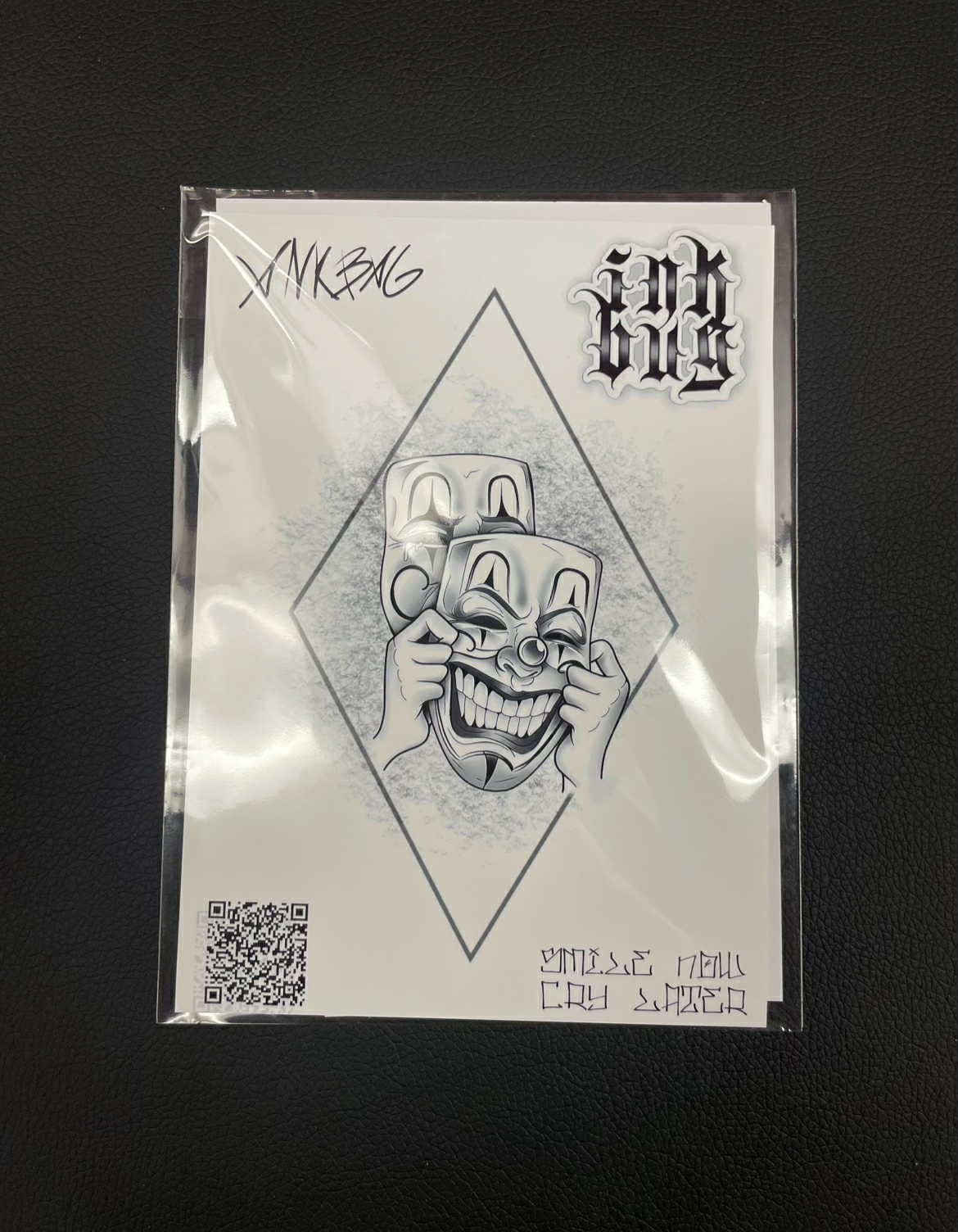 Mi Vida Ink No. 1 - Smile Now, Cry Later 5x7