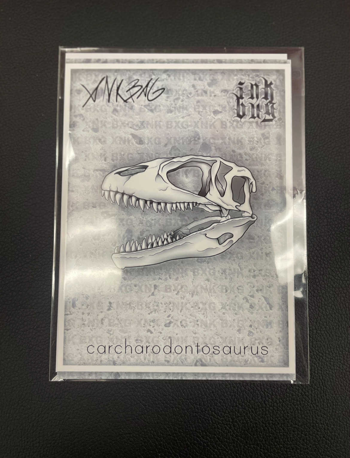 Dino Skullz No. 1 - Carcharodontosaurus 5x7